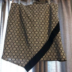Asymmetrical Pencil Skirt